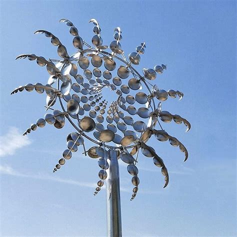 Chsznd Einzigartige Und Magische Metall Windmühle Windrad Windmühle