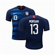 Nike Youth USA Alex Morgan #13 Soccer Jersey (Away 18/19) @ SoccerEvolution