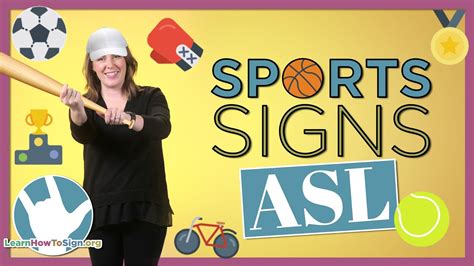 50 Sports And Activities Signs In Asl Youtube
