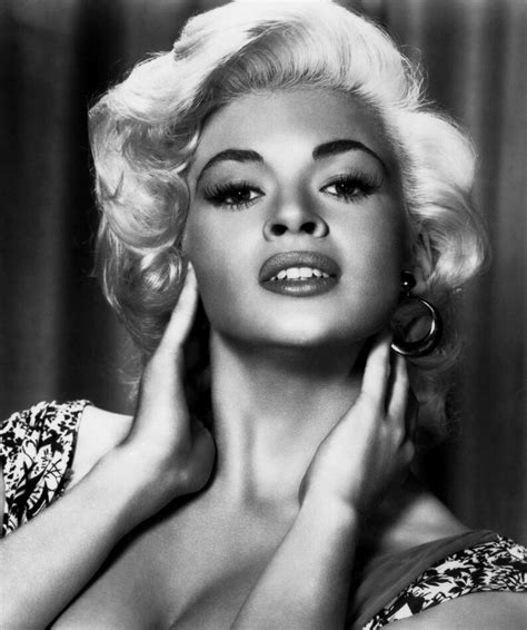 classic 1950s pin up of model and actress jayne mansfield publicity picture portrait poster photo