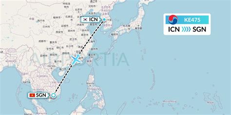 Ke475 Flight Status Korean Air Seoul To Ho Chi Minh City Kal475