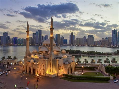 Al Noor Mosque Sharjah Timings History Pooja And Aarti Schedule