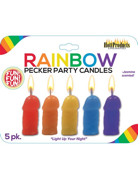 Rainbow Pecker Party Candles Wholese Sex Doll Hot Sale Top Custom Sex