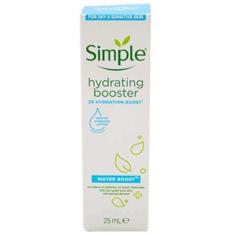 Simple Hydrating Booster Water Boost 25ml 25ml From Simple Motatos