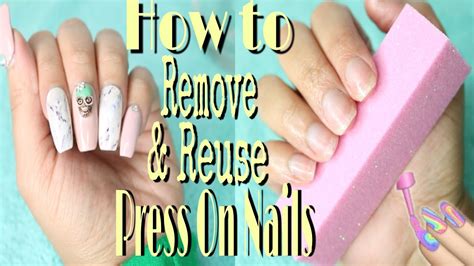 More images for how to make press on nails » How to Remove Press On Nails Without Damage | REMOVE GLUE ...
