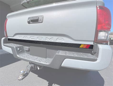 Textured Tailgate Protection Overlay Fits 2016 2023 Toyota Tacoma
