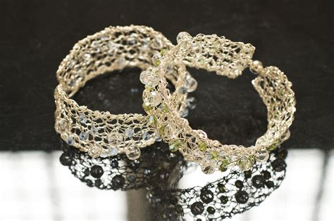 Knitted Silver Jewellery From Chris Champness Bracelets