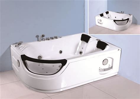 Jacuzzi Bubble Bath Jetted Corner Whirlpool Bathtub With Shelf 1800