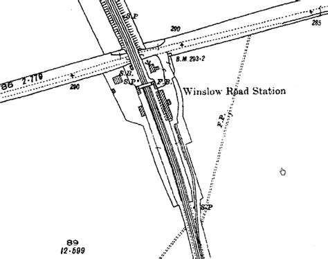 Disused Stations Winslow Road Station