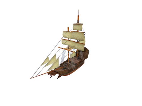 Pirate Ship 3d On Behance