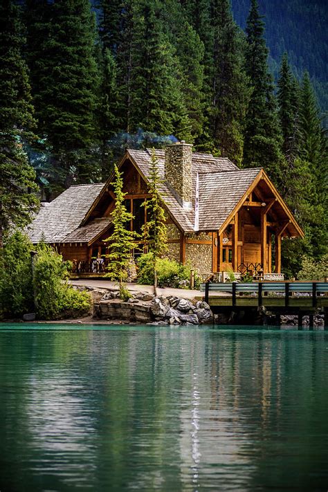 Cabin At The Lake Photograph By Thomas Nay Pixels