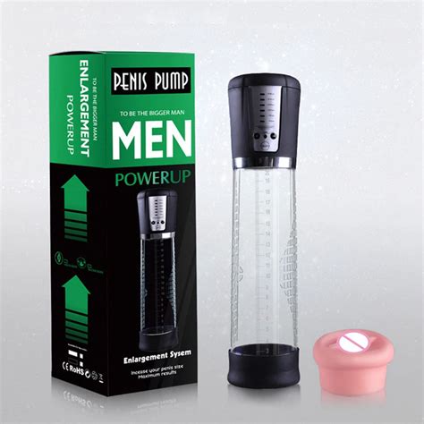 Electric Penis Pump Automatic Penis Enlarger Vibrator For Man Usb Recharge Vacuum Pump Male