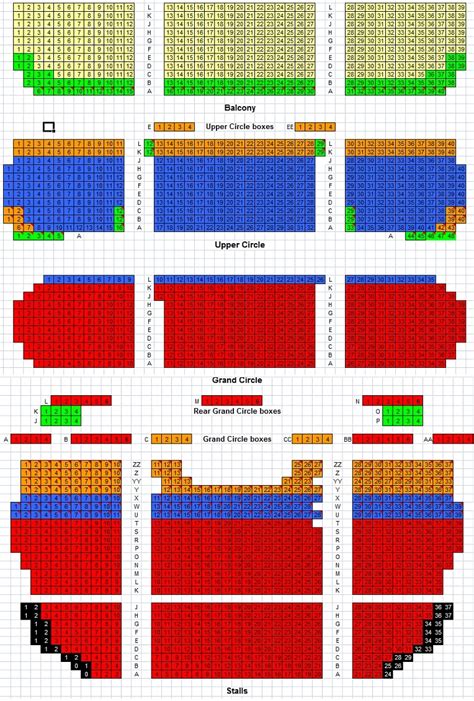Drury Lane Theatre Royal Seating Plan Events And Shows Theatre Bookings