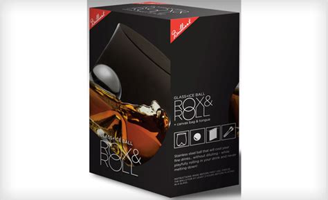 $15.99 for Rox & Roll Whisky Glass 300ML Set with Stainless Steel Ice