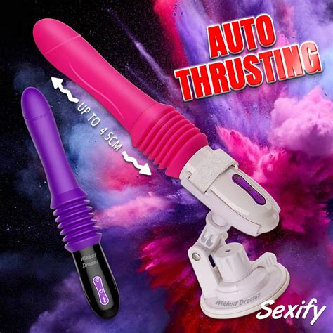 Thrusting Sex Machine Telescopic Automatic Dildo Vibrator Suction Cup Sex Toy Ebay