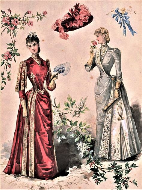 La Mode Illustree 1890 Historical Fashion Victorian Era Fashion