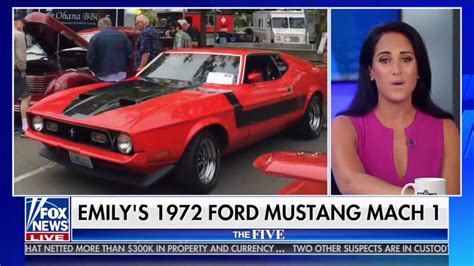 Emily Compagno On The Five August 31 2018 Talking About Her 1972 Mustang Mach 1 Youtube