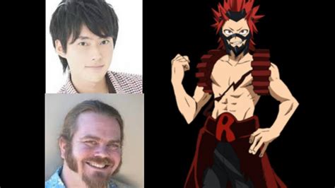 My Hero Academia All Might Voice Actor - Anime Voice Comparison- Eijiro Kirishima (My Hero Academia) - YouTube