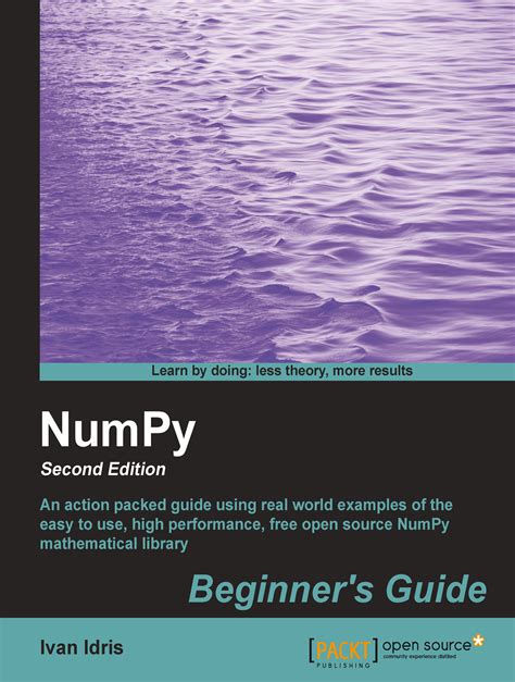 Numpy Beginner S Guide Second Edition Ebook Data