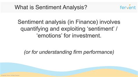 Sentiment Analysis In Finance An Overview With The Step Process