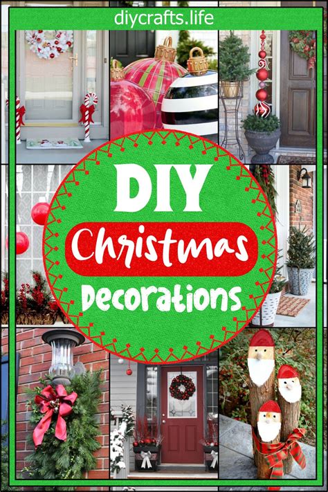 10 Cheap Diy Outdoor Christmas Decorations Diy Crafts