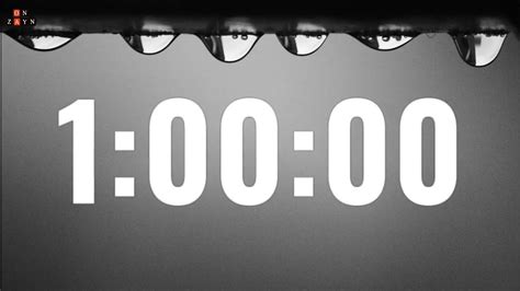 1 Hour Timer And Alarm Countdown Youtube