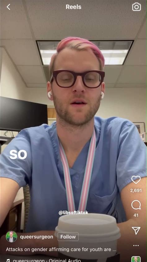 Libs Of Tiktok On Twitter Rt Libsoftiktok This Queer Surgeon Performs Gender Affirming