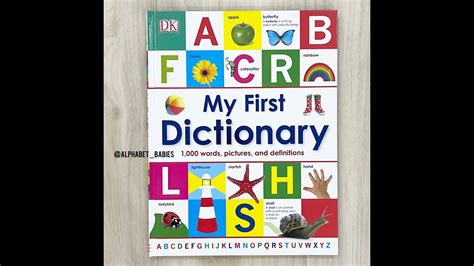 Dk My First Dictionary 1000 Words Pictures And Definitions By Ig