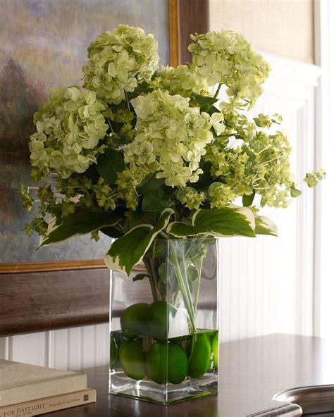 Faux Hydrangea Arrangement Foter