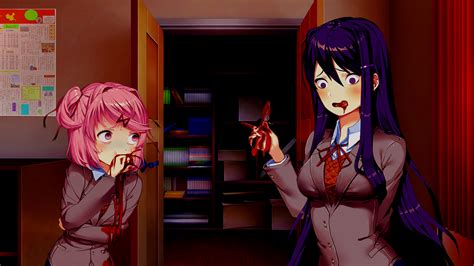 Yuri Got Jealous Of Natsukis Fang And Stole It For Herself Rddlc