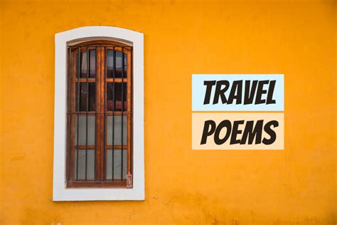Poetry About Travel The 16 Most Inspiring Travel Poems Laure Wanders