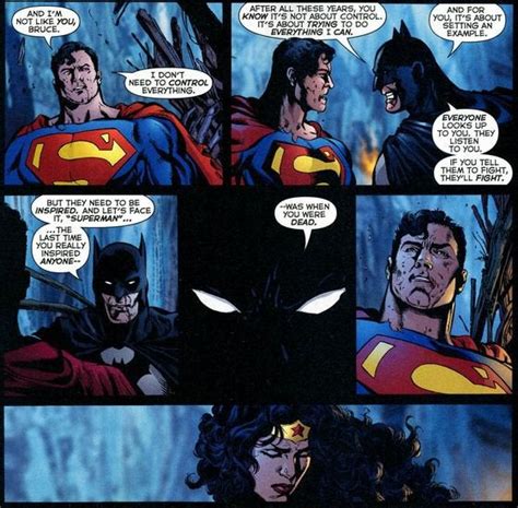 Lets Face It Superman The Last Time You Inspired Anyone Was When You Were Dead Batman