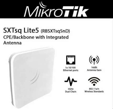 Mikrotik Sxt Sq Lite At Rs Mikrotik Sxt Router In Kadipur Id