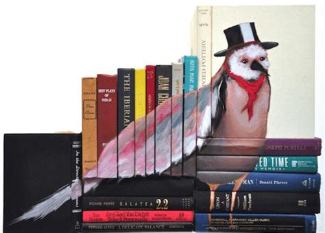 Quirky Book Spine Art Is Decor Storytelling Gold Homejelly