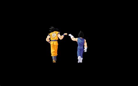 You will definitely choose from a huge number of pictures that option that will suit you exactly! dragon ball z black background fist bump 1920x1200 ...