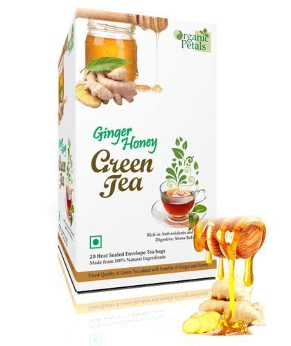 Ginger Honey Green Tea Assam Leaves Rs 160box Win Trust