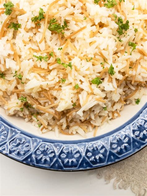 Authentic Arabic Rice Recipe Nomad Arabic Rice Recipe Lebanese Rice