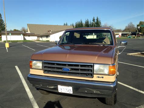 1989 Ford Bronco Xlt 4x4 Rust Free Low Miles Classic Ford Bronco 1989