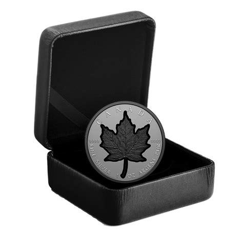 1 Oz Fine Silver Coin Super Incuse Silver Maple Leaf The Royal