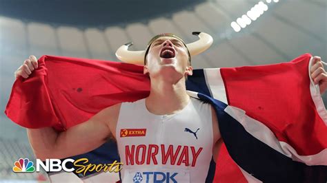 I en melding fra vikings twitter. Karsten Warholm goes full Viking to keep 400m hurdles ...