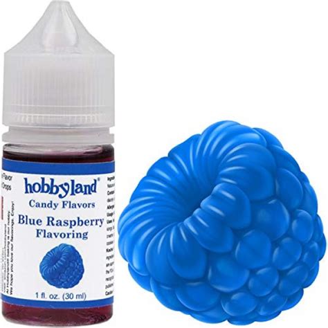 Hobbyland Candy Flavors Blue Raspberry Flavoring 1 Fl Oz