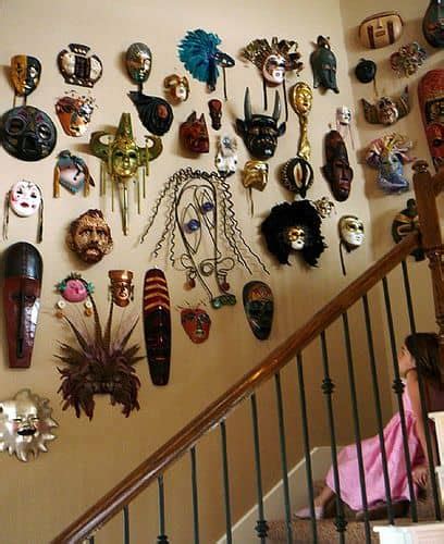 How To Hang Masks On The Wall