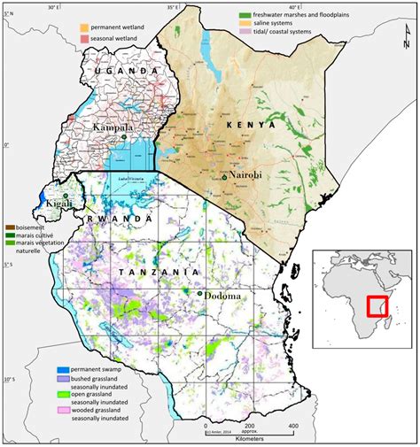 Map Of East Africa Showing Historical Sites Cvflvbp