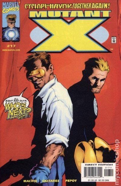 Mutant X 1998 1st Series 17 Marvel Comic Book Cover Comic Books