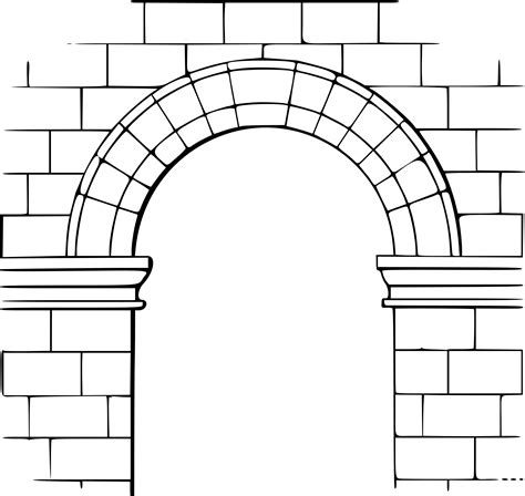 Arch Clipart Drawing Of An Arch 2400x2273 Png Download