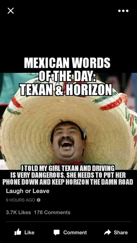 Mexican Joke Of The Day Text 💖mexican Word Of The Day Meme Generator