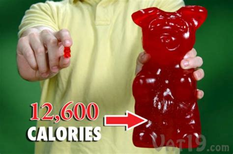 Five Pound Gummy Bear Costs 40 And Packs 12600 Calories Techcrunch