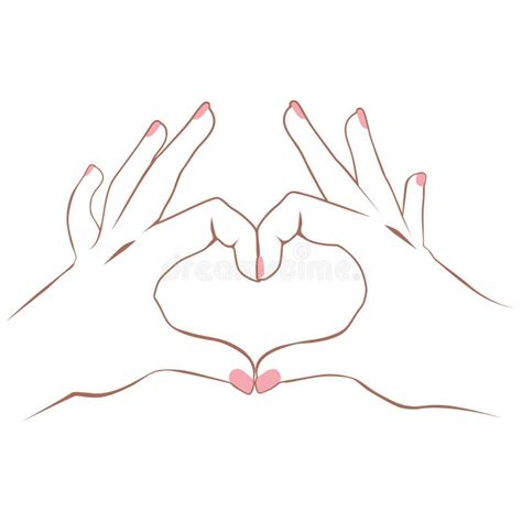 Heart Hands Symbol Stock Vector Illustration Of Expression 106229754