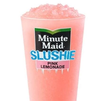Mcdonalds Minute Made Pink Lemonade Slushie Nutrition Facts