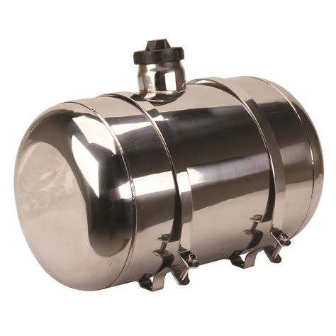 Empi 3895 Pol Stainless Steel Fuel Tank 10x16 In Center Fill 5 Gal